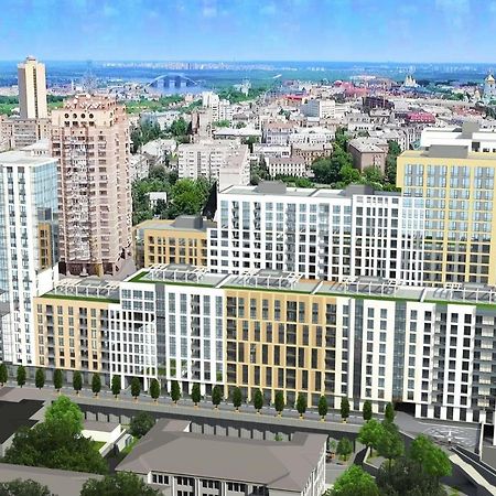 Designer Apartment In The Residential Complex "Yaroslavivsky City" In The Center Of Kiev 外观 照片