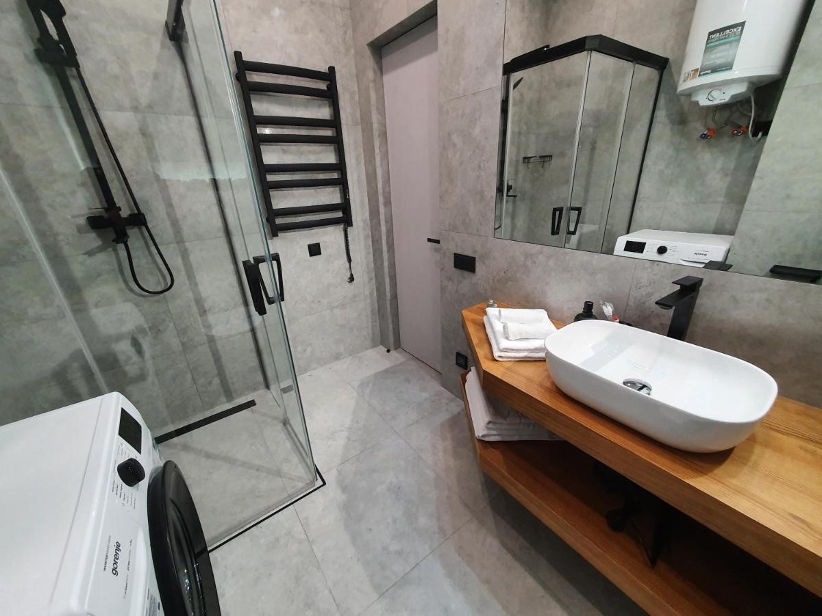 Designer Apartment In The Residential Complex "Yaroslavivsky City" In The Center Of Kiev 外观 照片